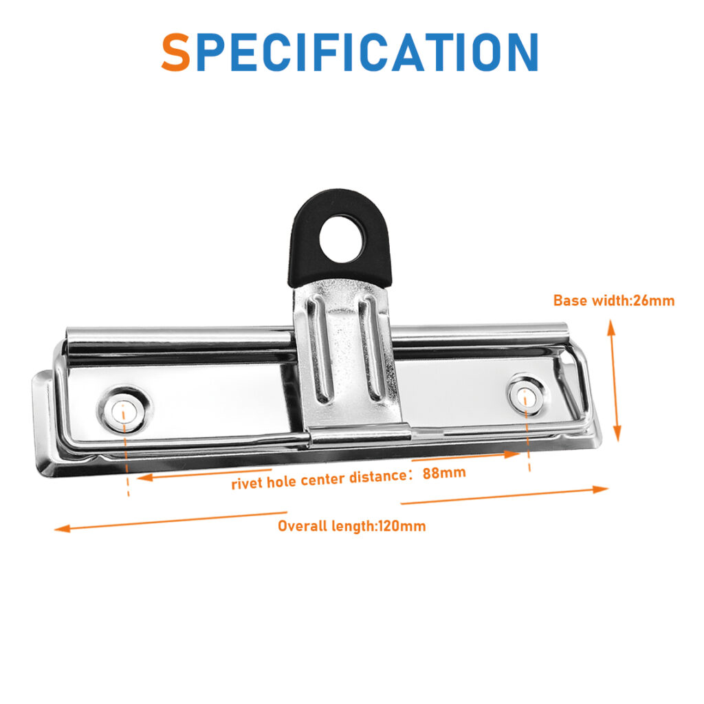 metal clipboard clips paper clip