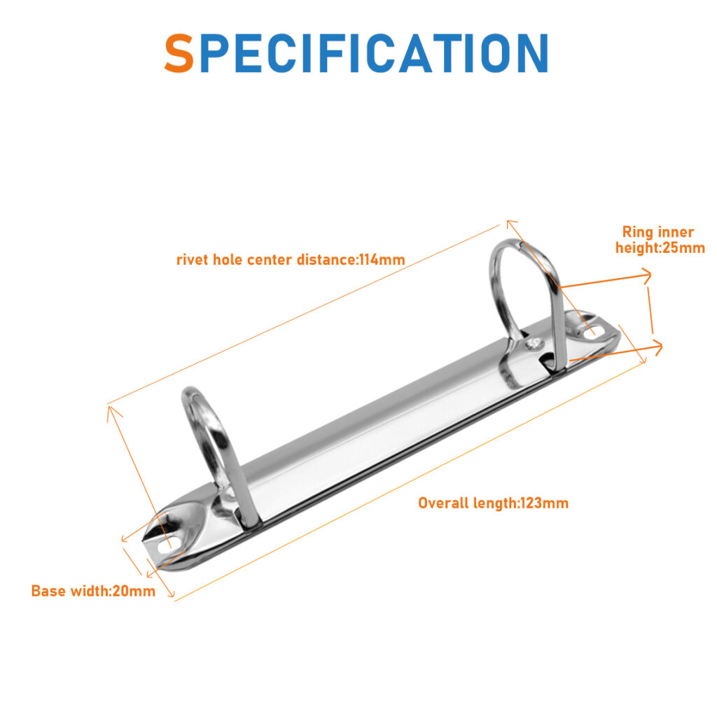 ring binder mechanism clip