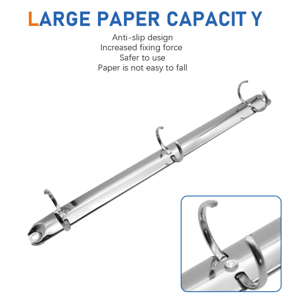 3 ring binder mechanism