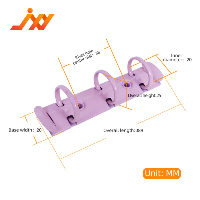 3-ring half size binder mechanisms