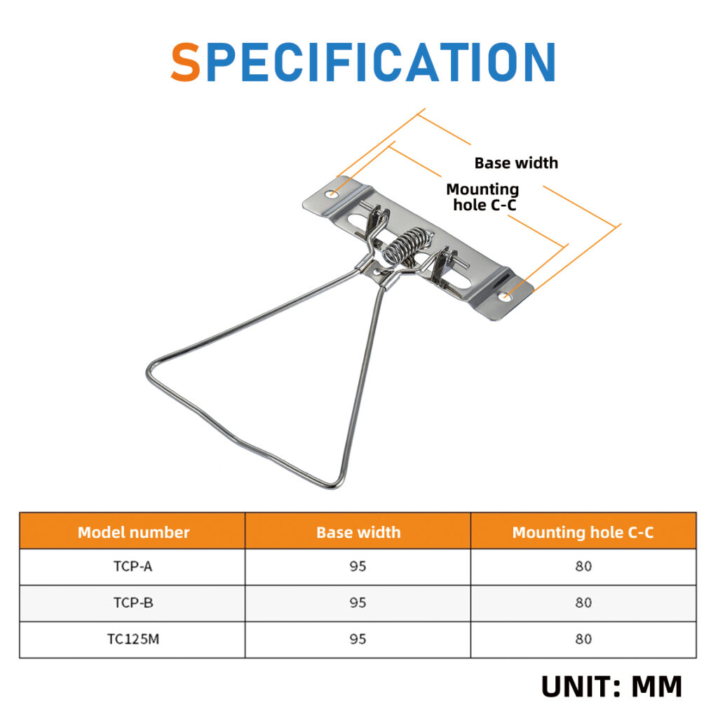 Shape Metal Box File Clip For Clipboard