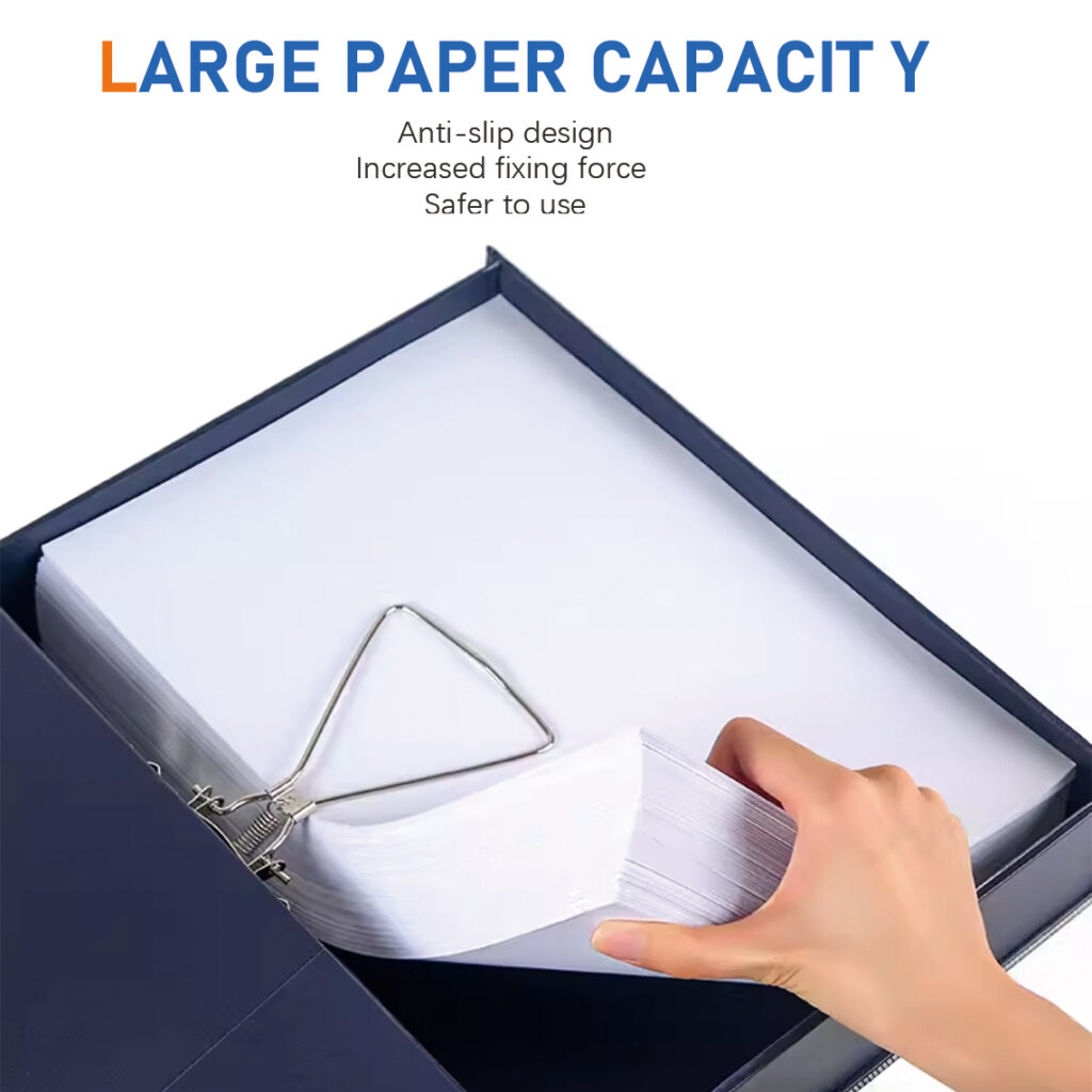 Shape Metal Box File Clip For Clipboard