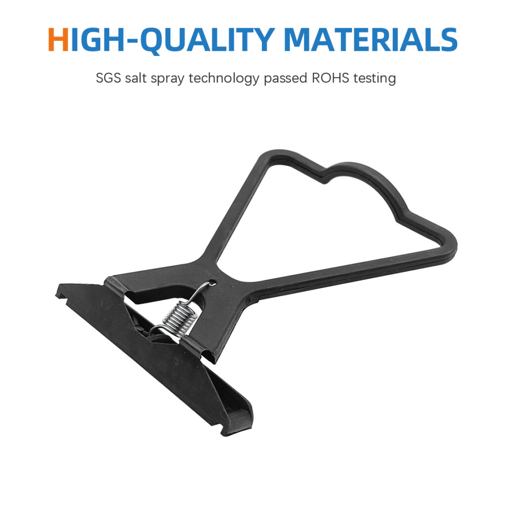 Shape Metal Box File Clip For Clipboard
