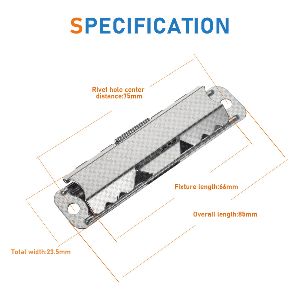 85MM Lattice Bill Clip Financial Certificate of Deposit Clip