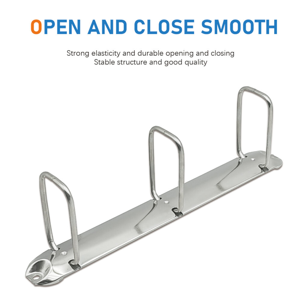 3 Ring Q Metal Binder Clip