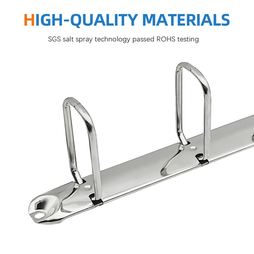 3 ring binder clip file binding folder