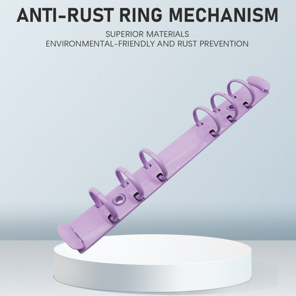 175MM color 6 ring binder clip