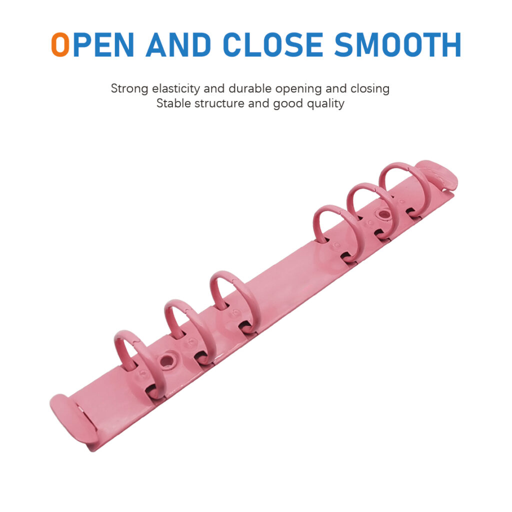 175MM color 6 ring binder clip