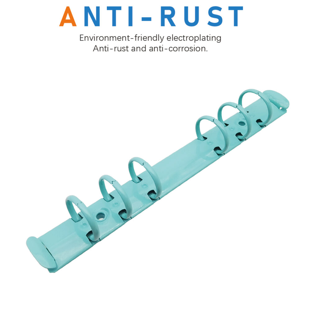 175MM color 6 ring binder clip