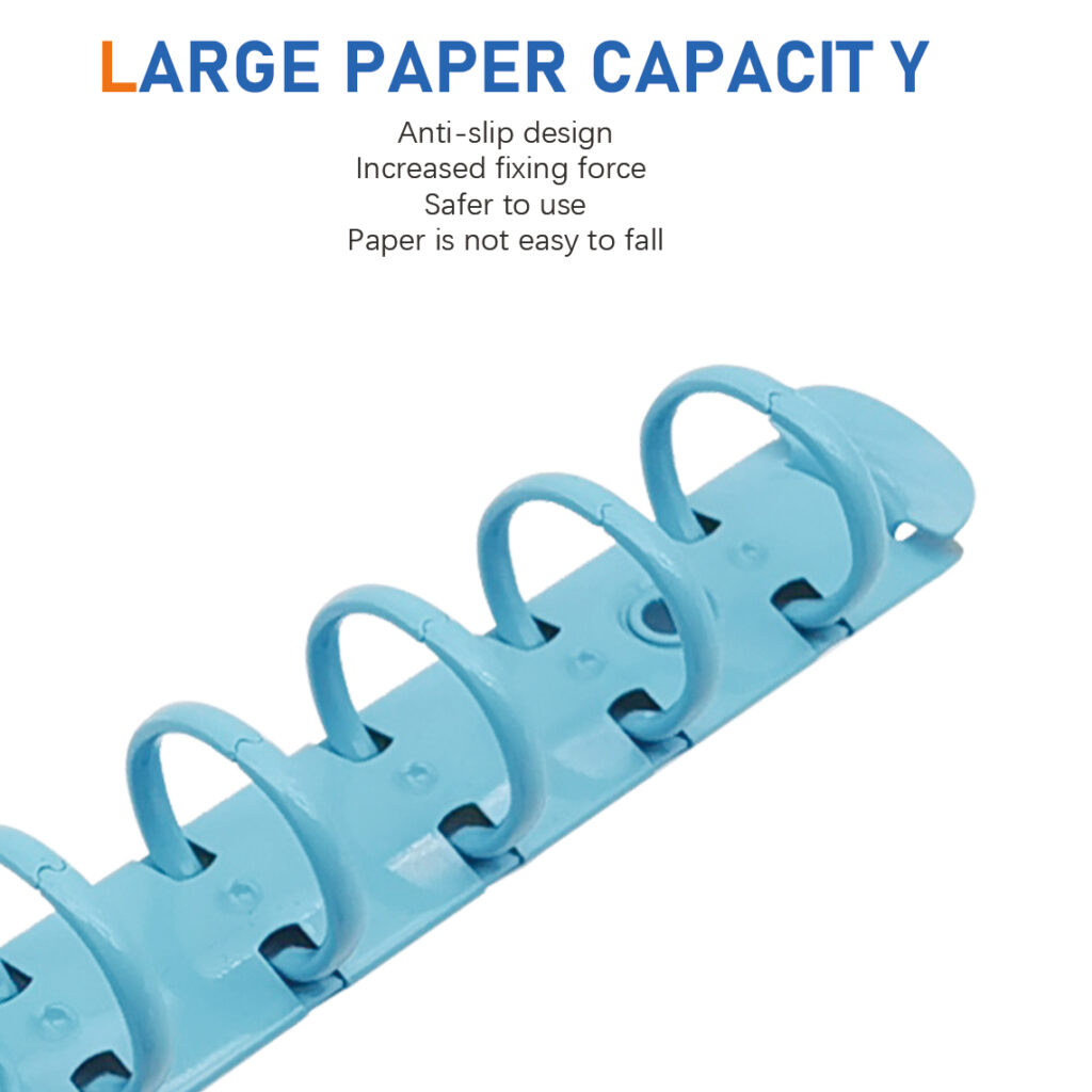 130mm Colorful 6-Ring Binder Clip