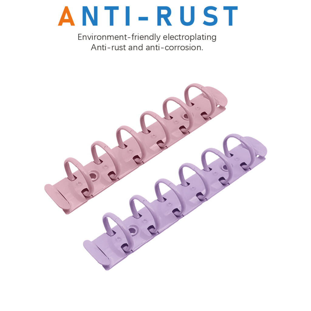 130mm Colorful 6-Ring Binder Clip