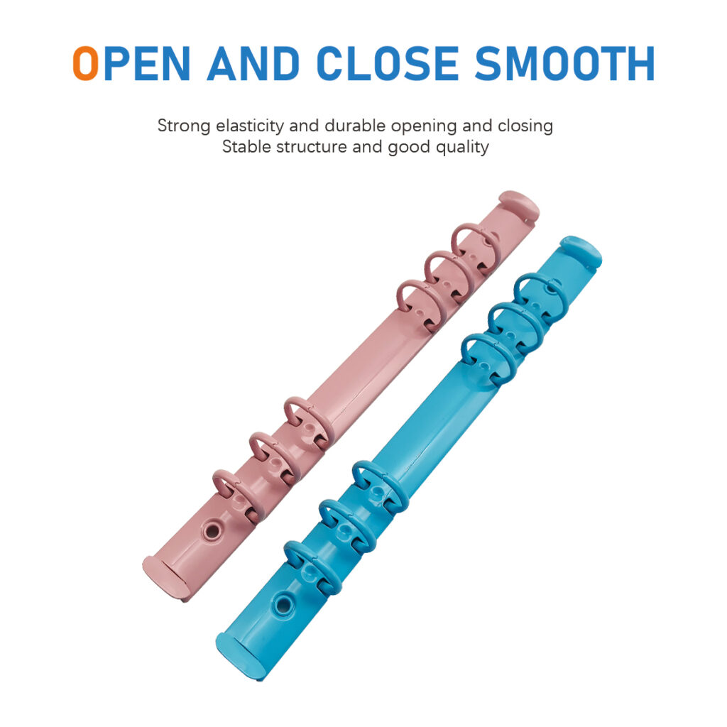 216MM color 6 ring binder clip
