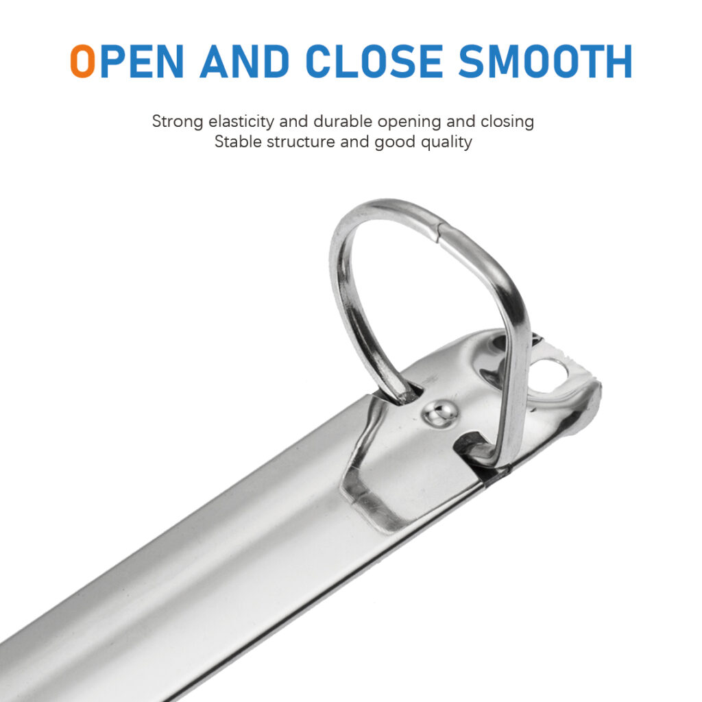 Metal 2 Ring Binder Clip