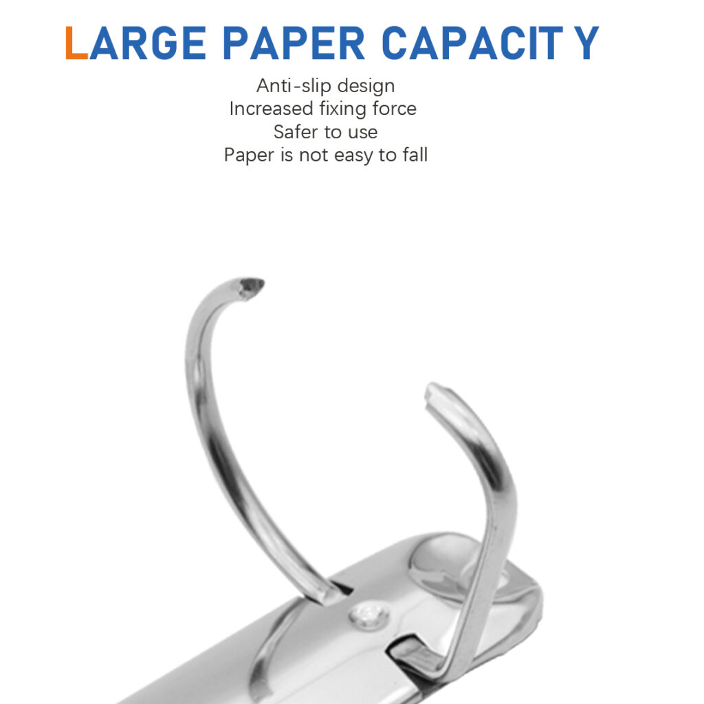 Metal 2 Ring Binder Clip