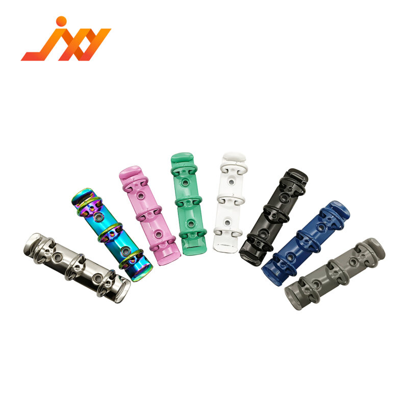 Metal 3-ring binder clip