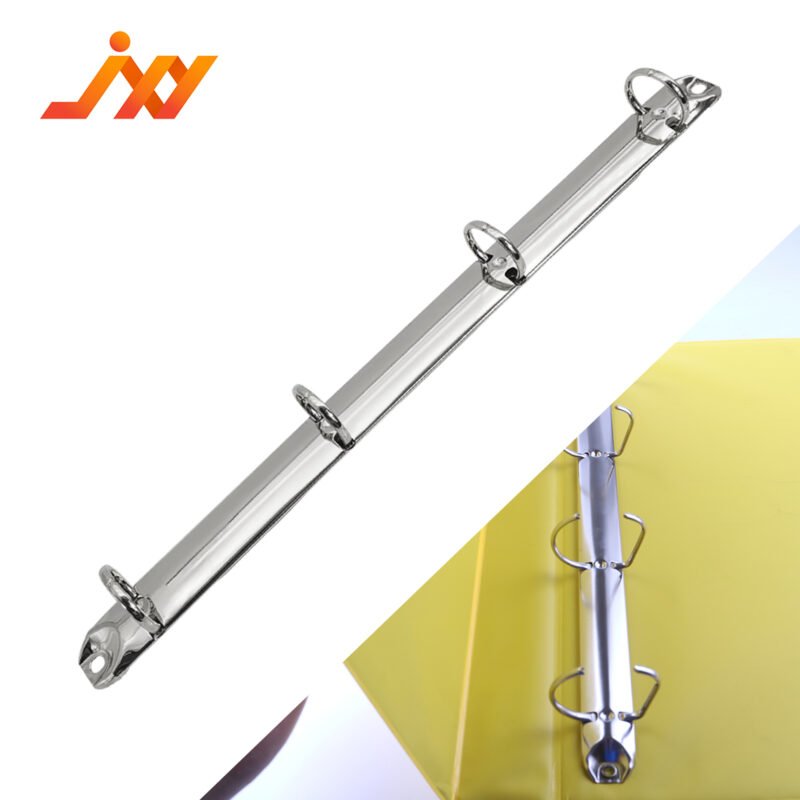 Metal 4-ring binder clip