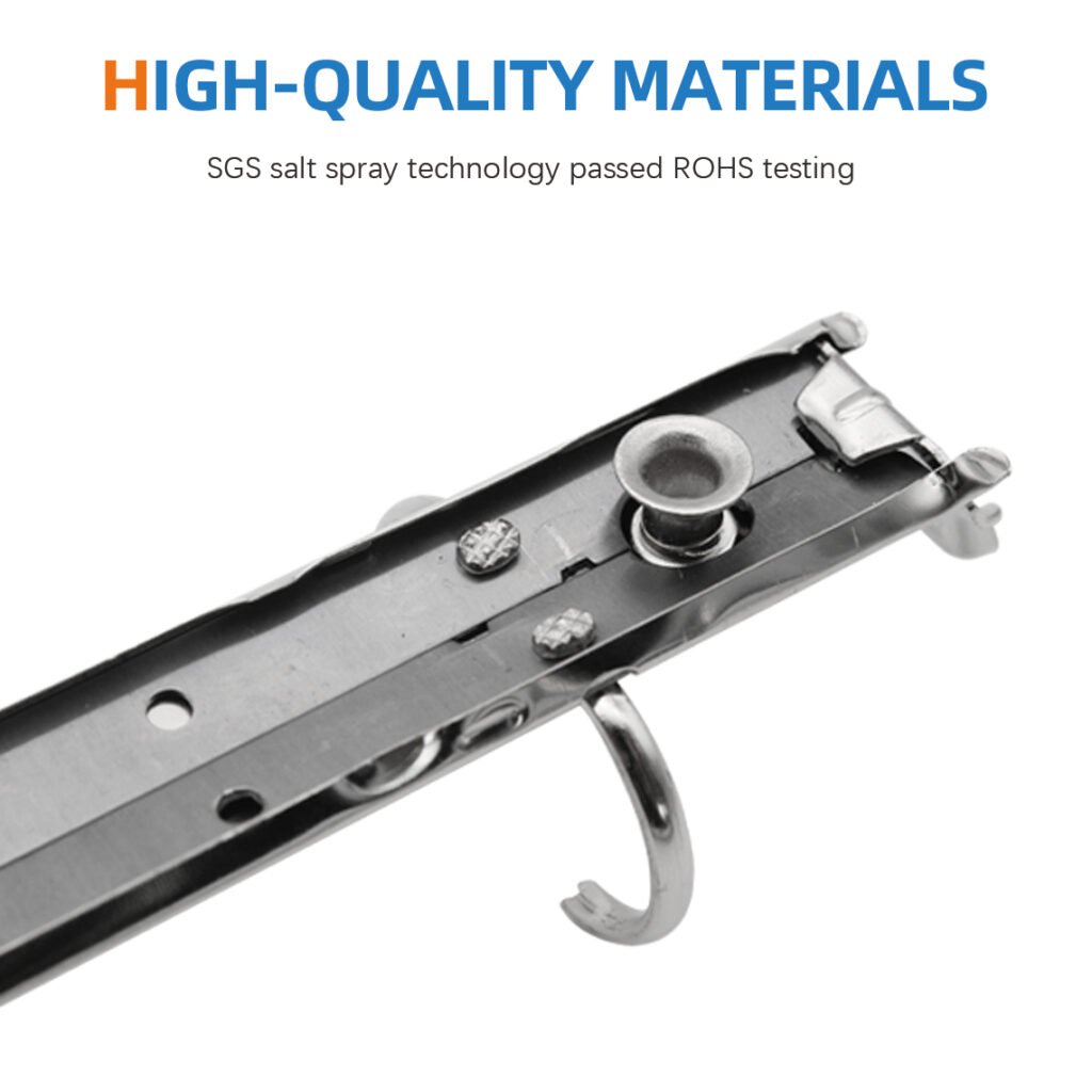 Metal 4-ring binder clip