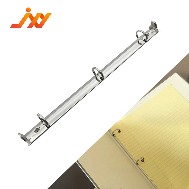 Metal 3-ring binder clip