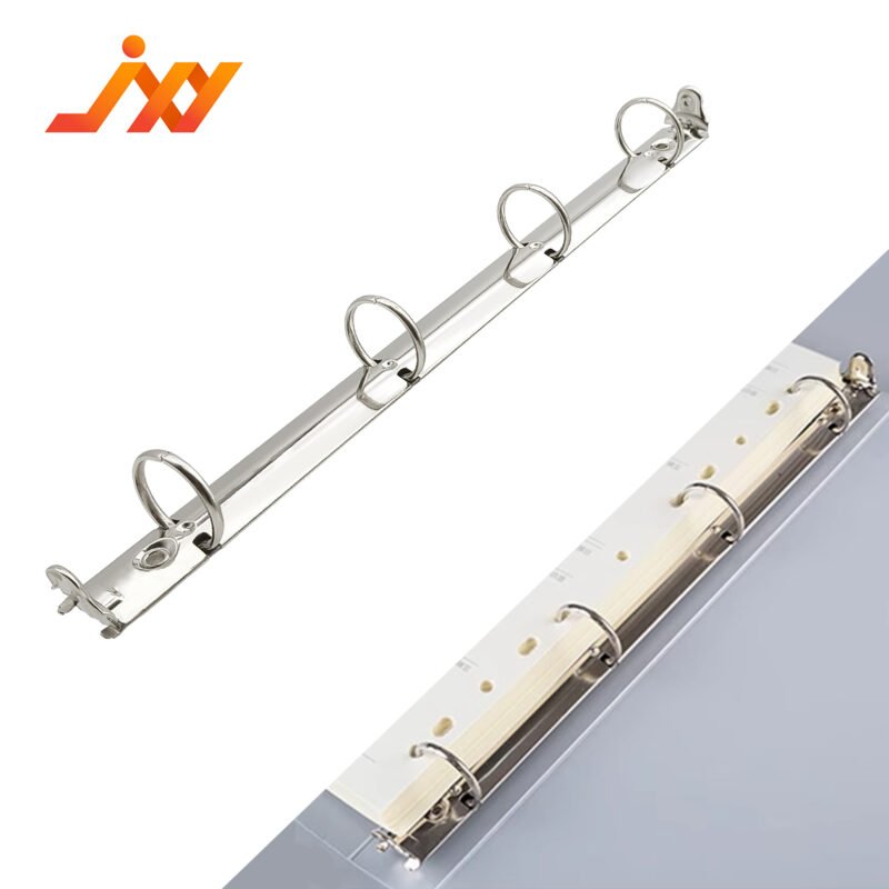 Metal 4-ring binder clip