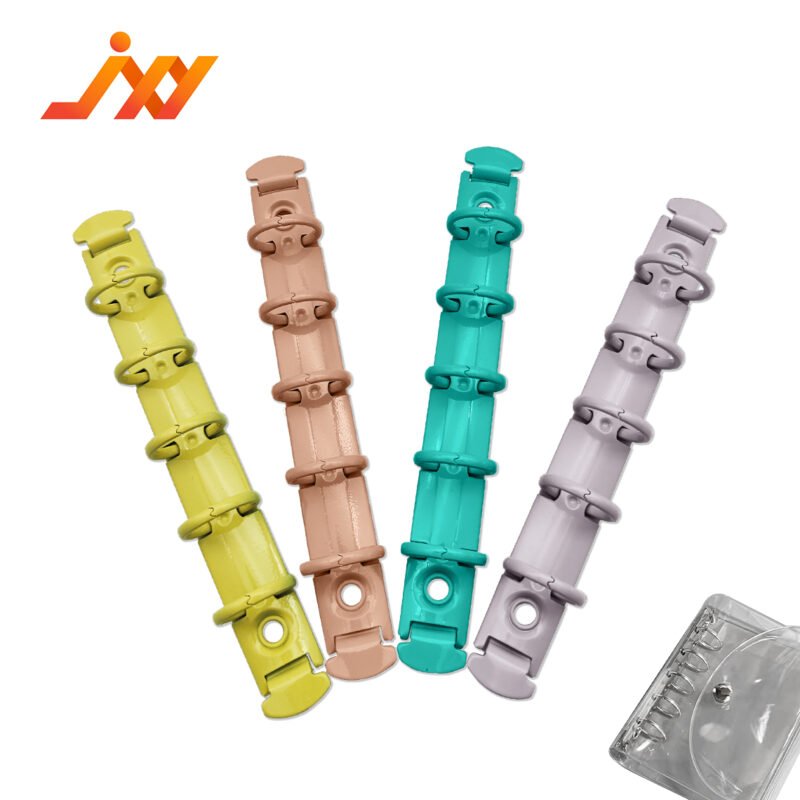 Metal 5-ring binder clip