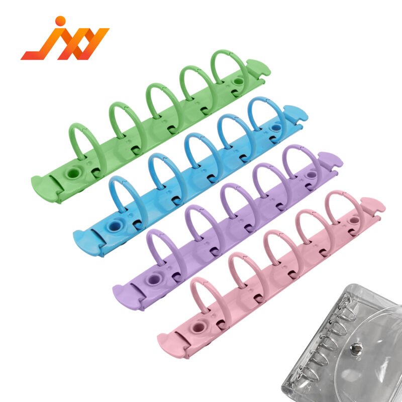 Metal 5-ring binder clip