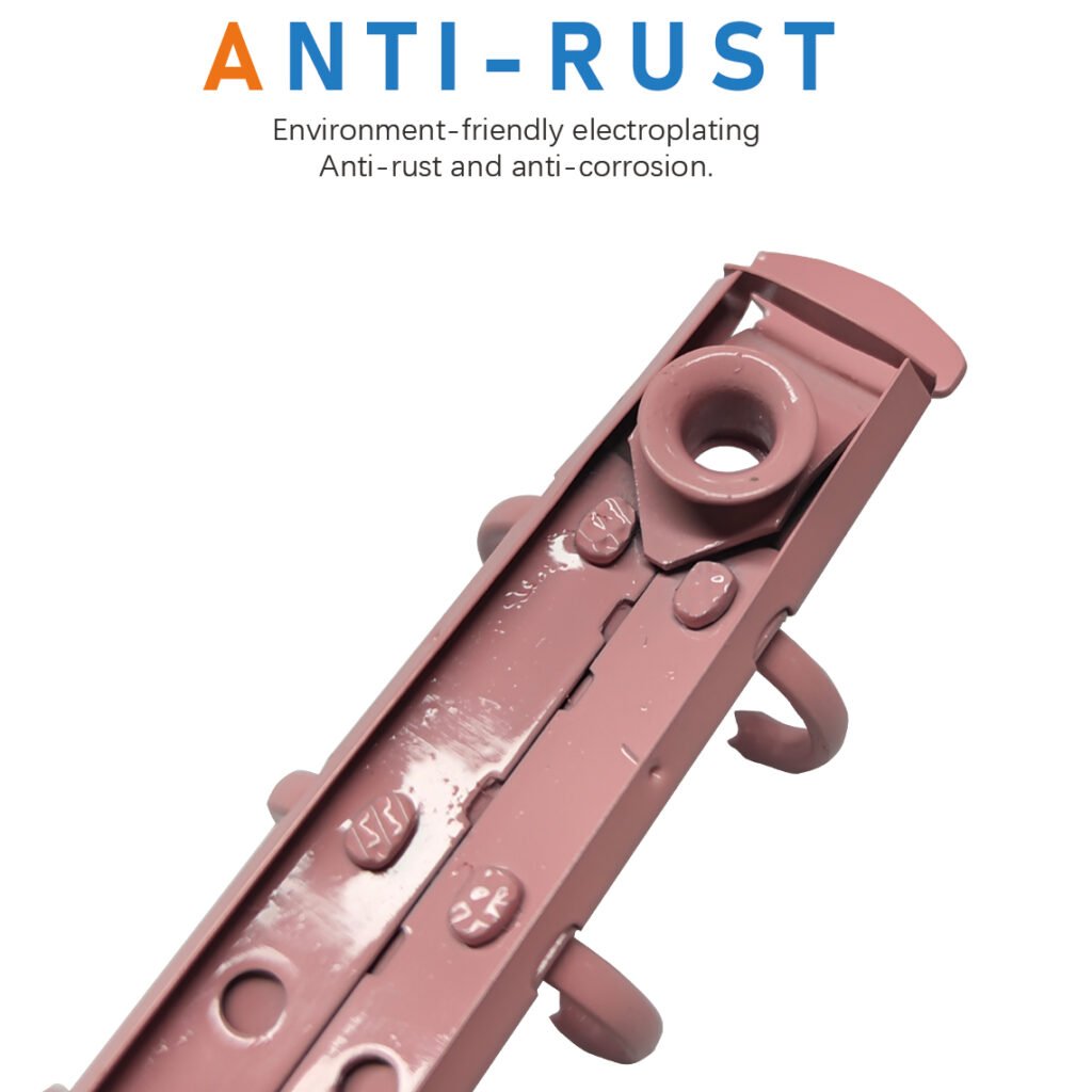 Metal 5-ring binder clip