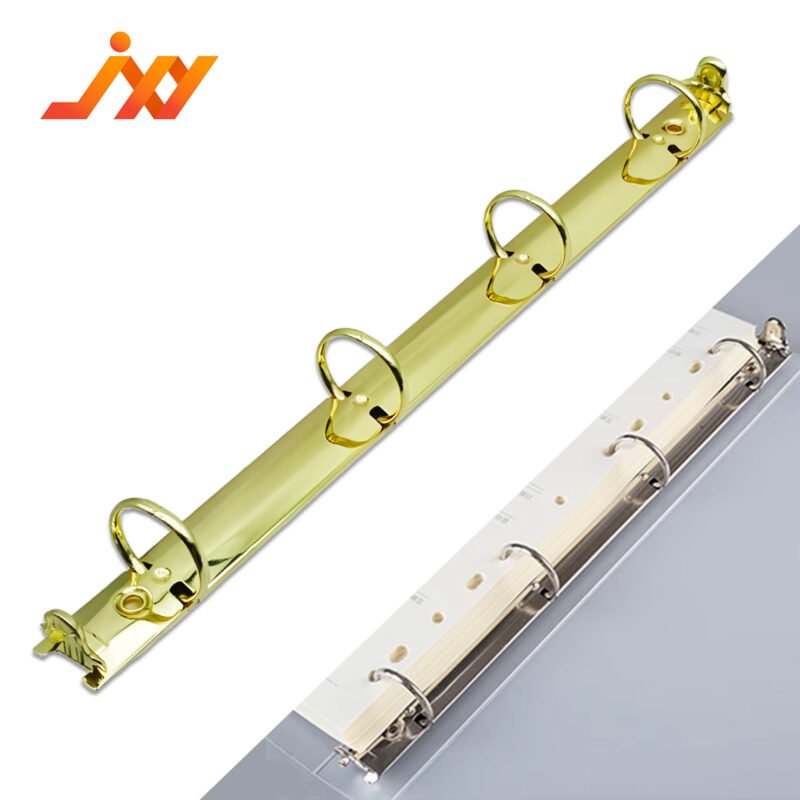 Metal 4-ring binder clip