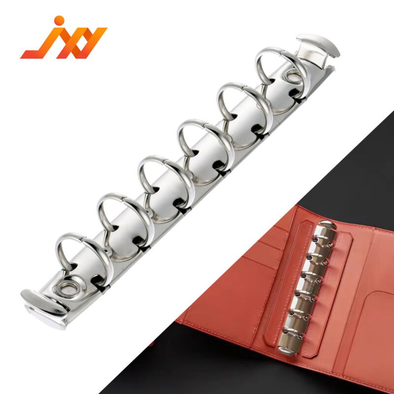 6-ring metal loose-leaf binder clip