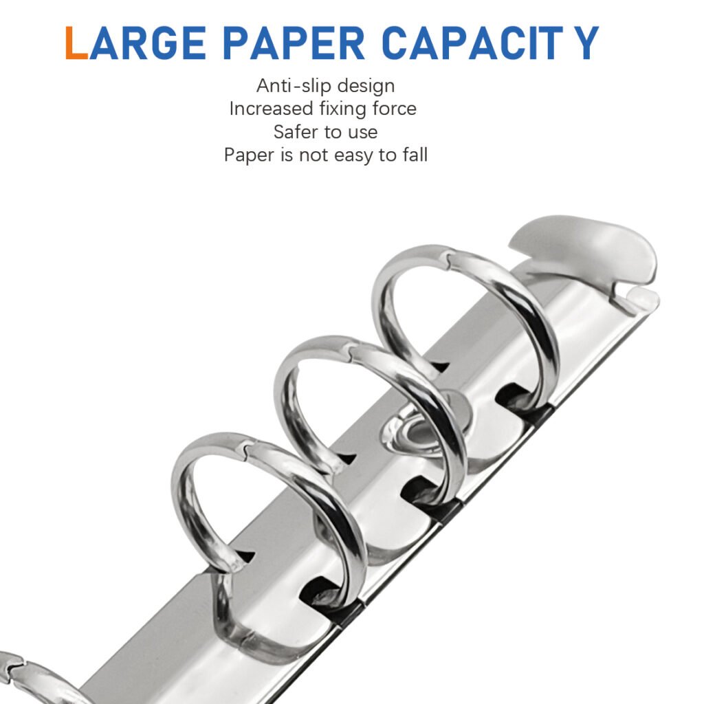 6 Hole O-Ring Loose Leaf Binding Clip