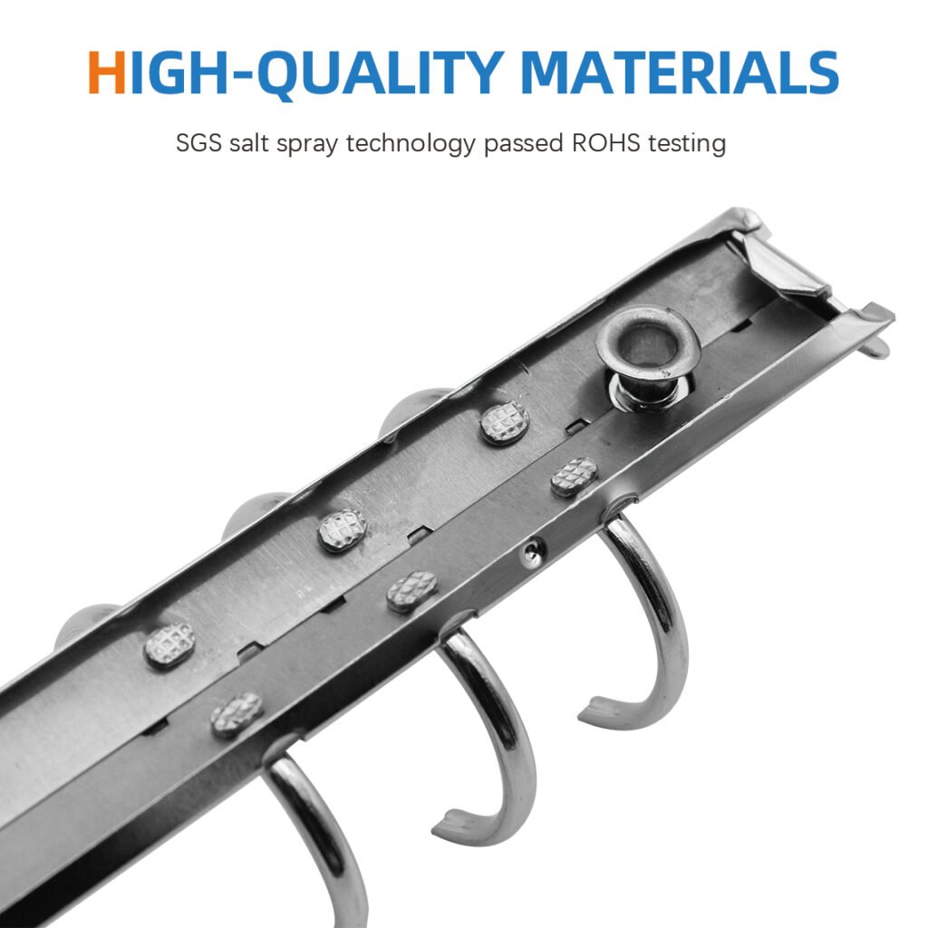 Metal 6-ring binder clip