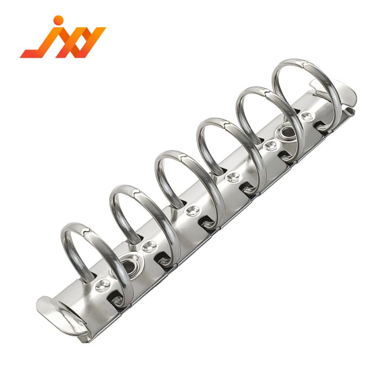 6-ring metal loose-leaf binder clip