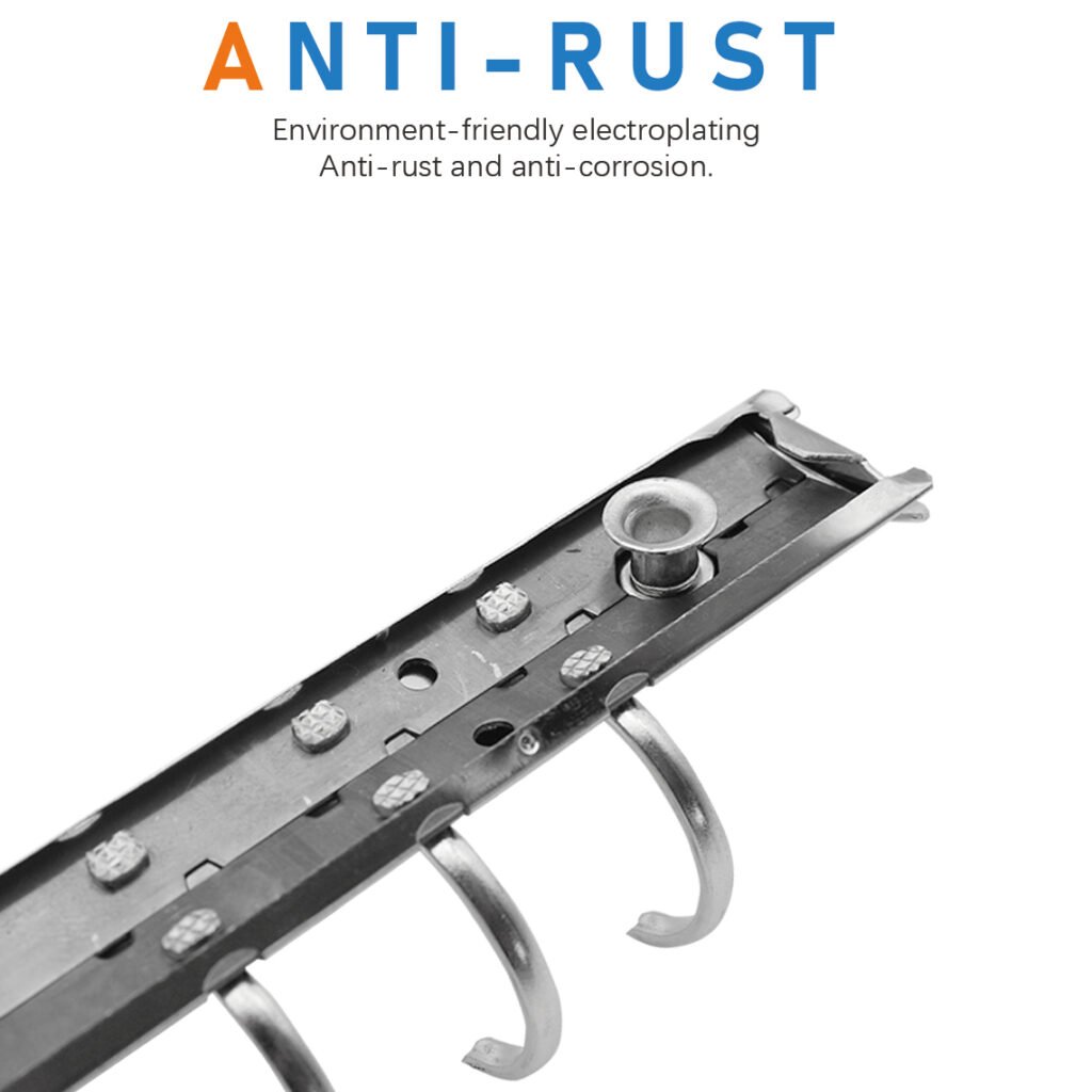 6-ring metal loose-leaf binder clip