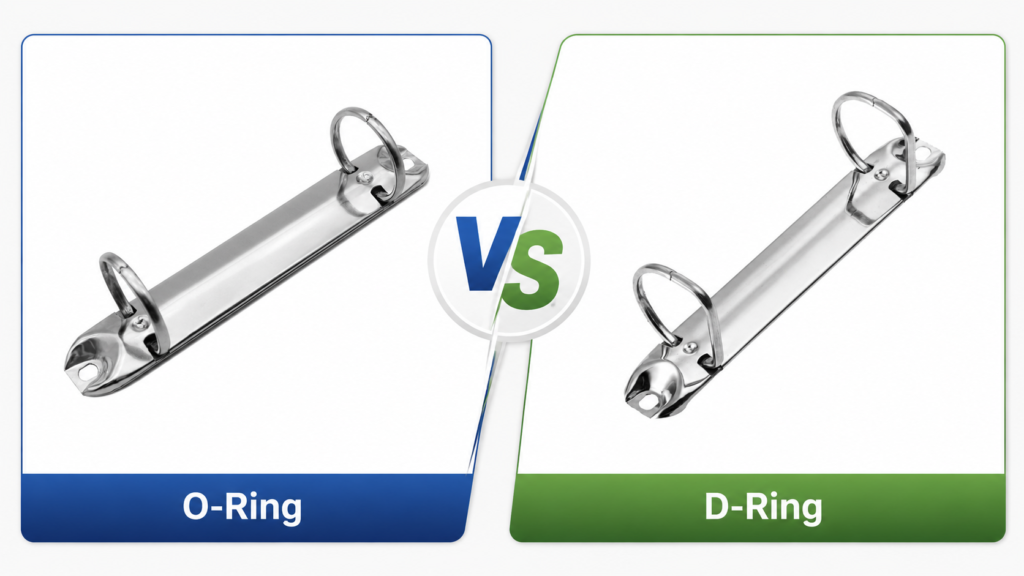 O-Ring VS D-Ring