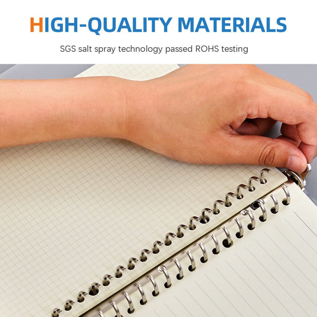 20-ring metal loose-leaf binder clip