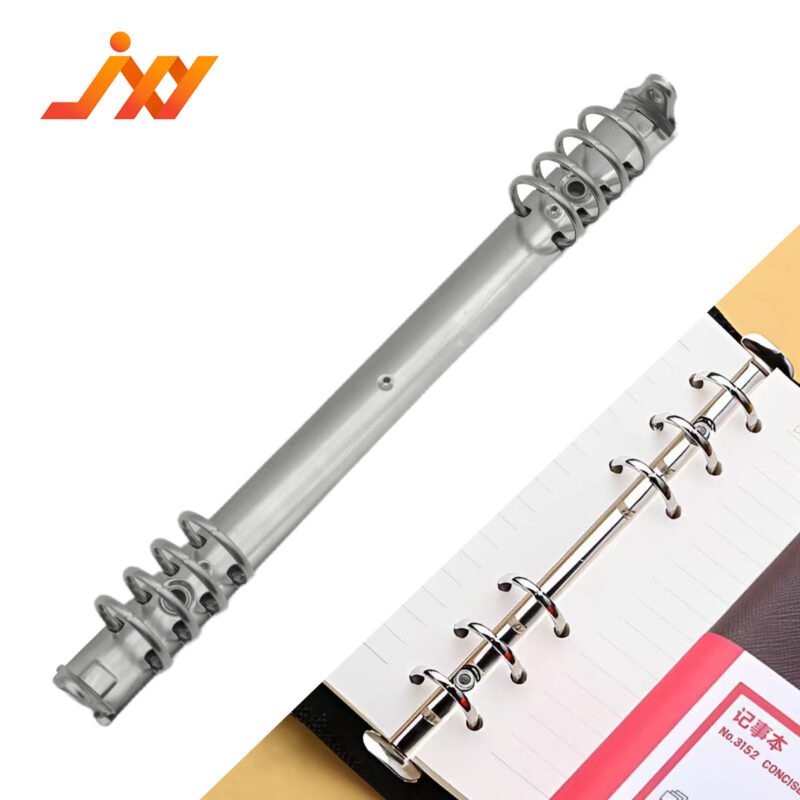 8-ring metal loose-leaf binder clip