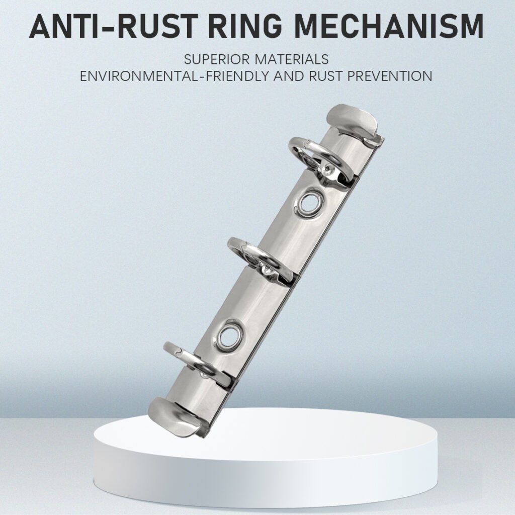 A8 3‑Ring Metal Binder Mechanism