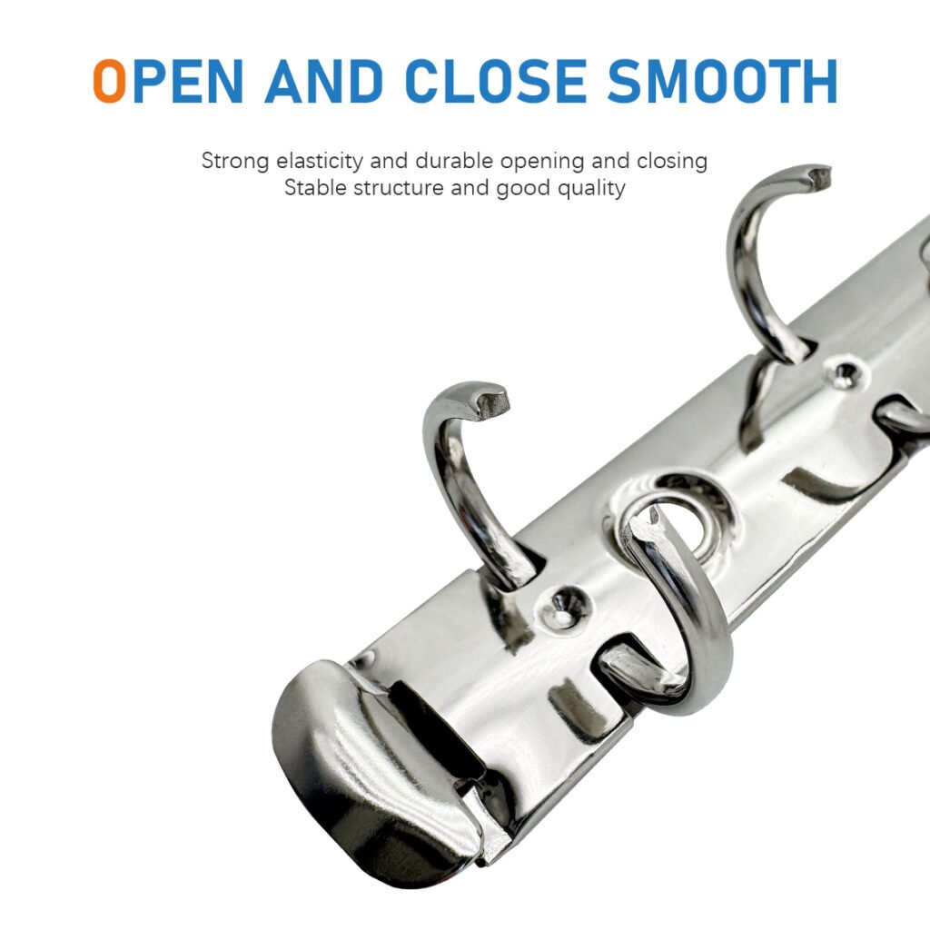 A8 3‑Ring Metal Binder Mechanism