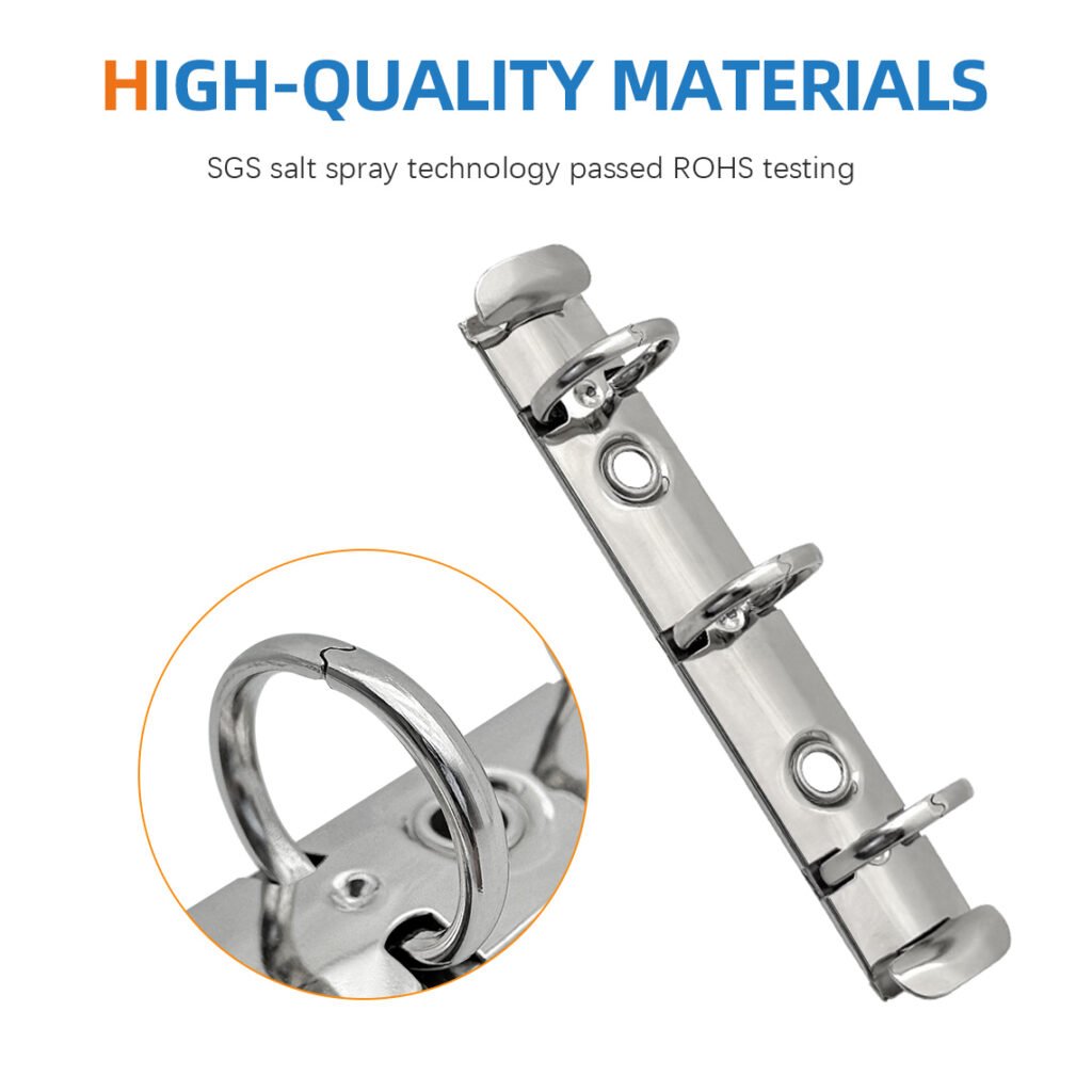 A8 3‑Ring Metal Binder Mechanism